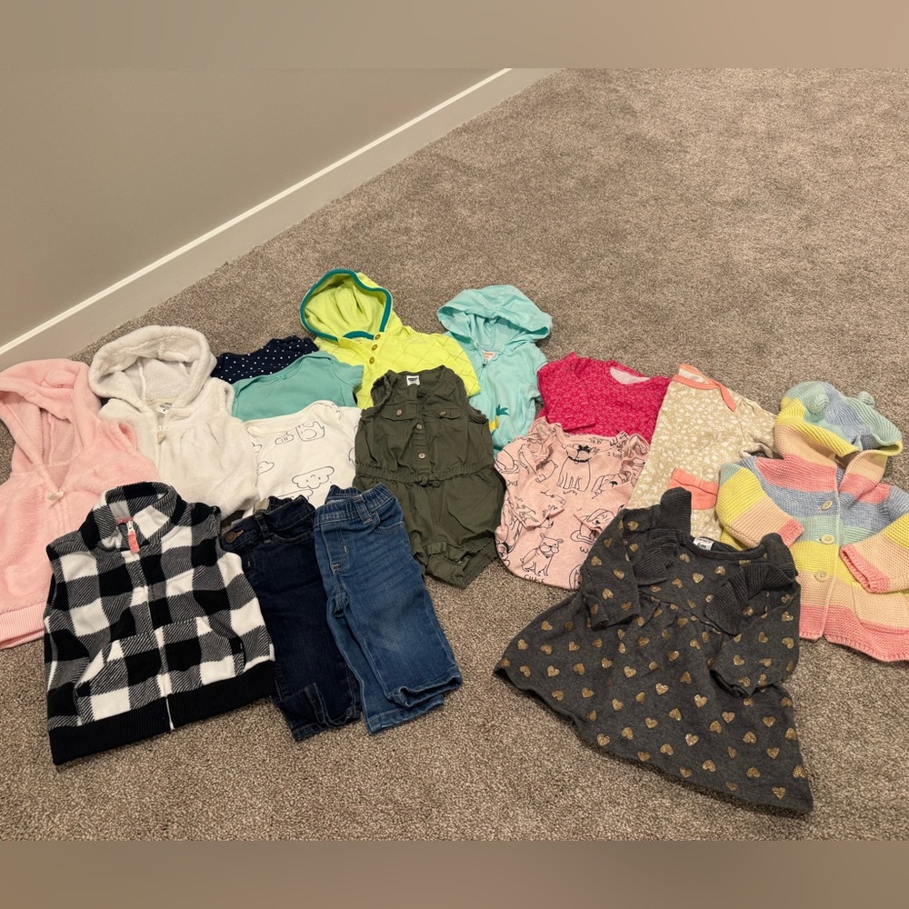 Baby girl 3-6 and 6 month bundle